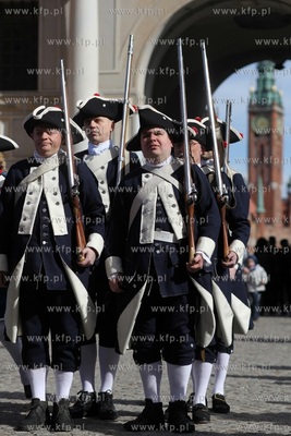 Gdańsk. Plac między Złotą Bramąi Katownią. Historyczna...