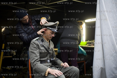 Lasy piaśnickie koło WejherowaPlan zdjęciowy filmu...