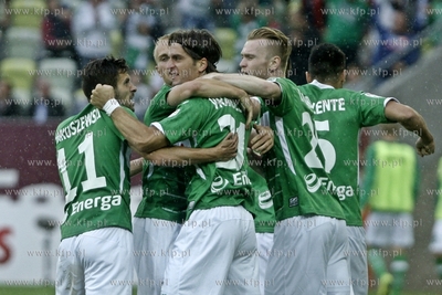 PGE Arena. Mecz omistrzostwo T-Mobile Ekstarklasy Lechia...