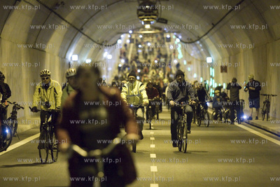 Gdańsk. Dzień otwarty tunelu pod Martwą Wisła....