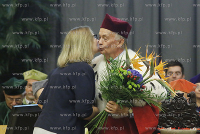 Aula wydziału Prawa i Administracji Uniwersytetu Gdańskiego....