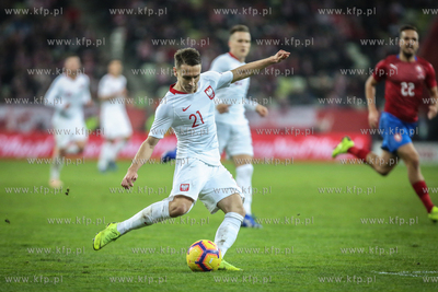 Stadion Energa Gdańsk. Mecz towarzyski Polska- Czechy....