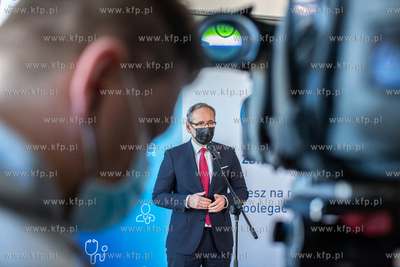 Konferencja Ministra Zdrowia Adama Niedzielskiego w...