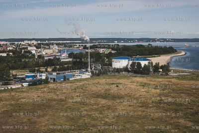 Westerplatte. Spalarnia odpadów Port Service.
04.08.2021
fot....