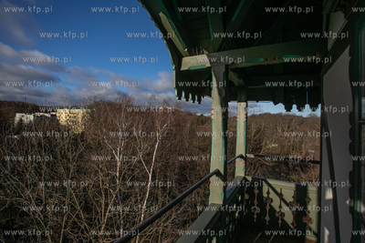 Sopot. Goyki 3 Art Inkubator. Nz. widok z wieży.
16.12.2021
fot....