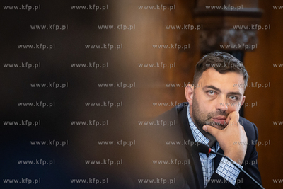 Sesja Rady Miasta Sopotu. Nz. radny Marcin Stefański.
12.10.2023
fot....