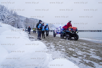 Gdynia Orłowo. Uczestnicy akcji Ultrakrew „Każdy...