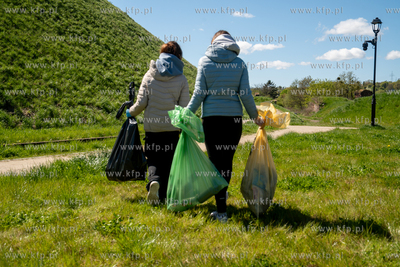 Gdańsk, Śródmieście. Akcja Sprzątanie Świata...