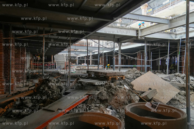 Rewitalizacja Hali Targowej w Gdańsku już na półmetku....