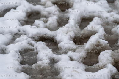 Intensywne opady śniegu w Gdańsku. 13.03.2026 fot....