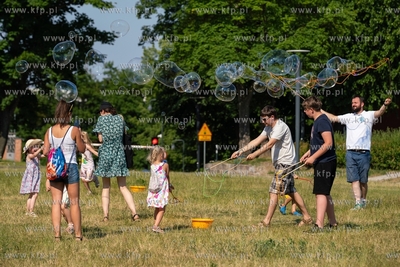 I Gdański Dzień Bańki Mydlanej na Górze Gradowej....