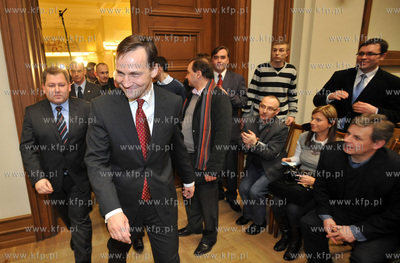 Gdansk. Spotkanie Radoslawa Sikorskiego, ministra spraw...