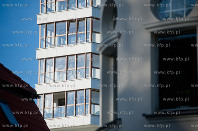 Gdansk. Wrzeszcz. Wiezowce Quattro Towers. 04.09.2012...