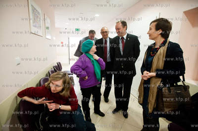 Gdansk. Uroczystosc zakonczenia II etapu rozbudowy...