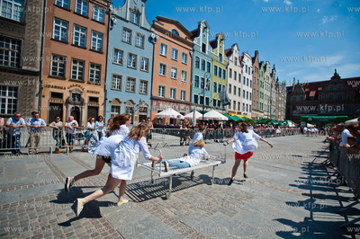 Gdansk. Dlugi Targ. Neptunalia. Wyscigi lozek szpitalnych.
18.05.2013
fot....