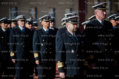 Gdynia. Oksywie. Akademia Marynarki Wojennej. Uroczystosc...