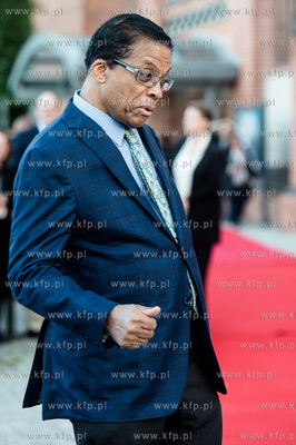 Gdansk. Solidarity of Arts. Uroczystosc odcisniecia...