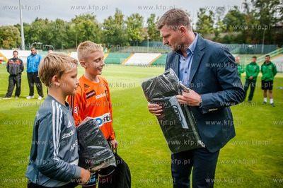 Gdansk. Stadion Miejski przy ul. Traugutta. Miedzynarodowy...
