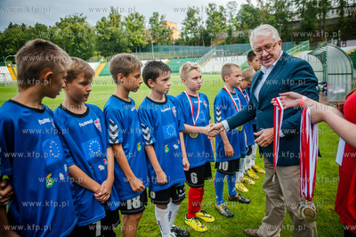 Gdansk. Stadion Miejski przy ul. Traugutta. Miedzynarodowy...