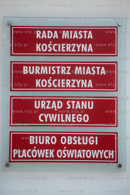 Koscierzyna. Siedziba Burmistrza, Rady Miasta, Urzedu...