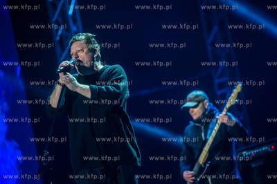 Gdańsk. Plac Solidarności. Obchody 35. rocznicy stanu...