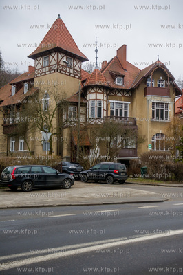 Gdańsk. Wrzeszcz. Kamienica przy ul. Jaśkowa Dolina...
