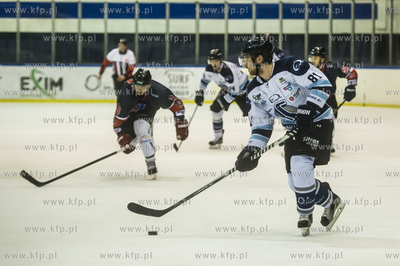 Gdańsk. Hala Oliwia. Polska Hokej Liga. Mecz o utrzymanie...