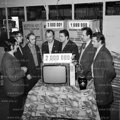2 milionowy telewizor Neptun 411 Gdanskich Zakladow...