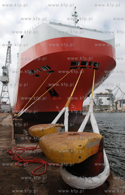 Chrzest samochodowca ro-ro Tarifa zbudowanego przez...