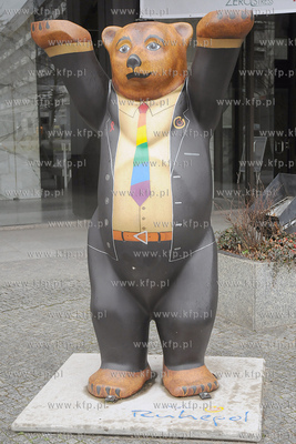 Berlinski niedzwiadek na jednej z ulic miasta
10.03.2009
Fot....