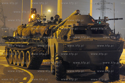 Plan zdjeciowy filmu o masakrze robotnikow na Wybrzezu...