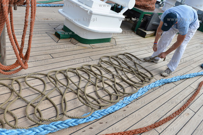 Dzien na Darze Mlodziezy ze studentami Akademii Morskiej...