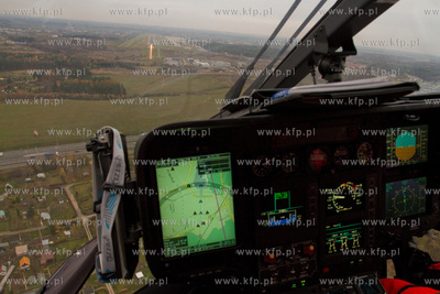 Na dyzurze w Lotniczym Pogotowiu Ratunkowym w Gdansku....