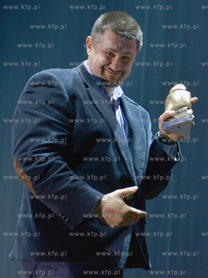 HAla Gdynia Arena.Gala Gdynskiego Sportu.  Nz. W kategorii...