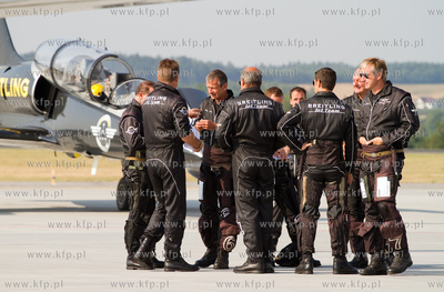 Port Lotniczy Gdansk. Piloci i maszyny L-39C Albatros...