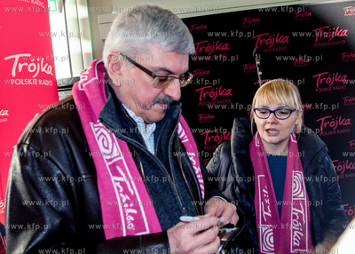 Otwarcie wystawy Trojka w obrazach wielkich mistrzow,...