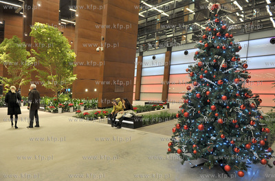 Europejskie Centrum Solidarnosci. Gdansk. Swiateczny...