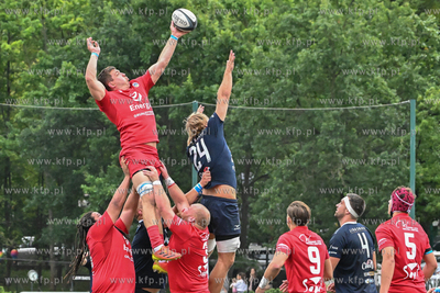 Stadion Ogniwa Sopot. Mecz rugby Energa Ogniwo Sopot...