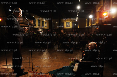 Gdansk, Ratusz Staromiejski. Uroczystosc wreczenia...