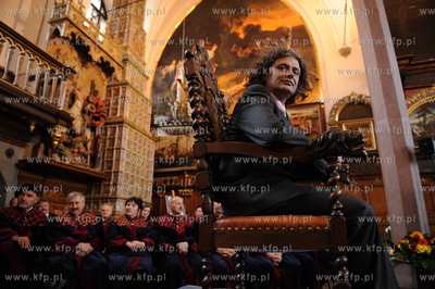 Gdansk, Dwor Artusa. Po raz kolejny wreczono medale...