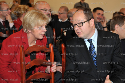 Obrady I sesji Rady Miasta Gdanska VI kadencji w Sali...