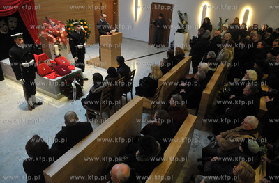 Pogrzeb Macieja Korwina, dyrektora Teatru Muzycznego...