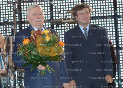 Sopot Festival czyli Festiwal Piosenki w Sopocie. Podczas...