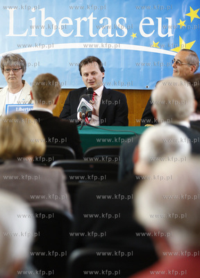 Gdynia.Konwencja wyborcza Libertas Pomorze. Nz. Tomasz...