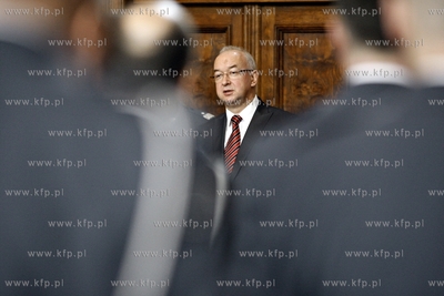 Gdańsk. Dwór Artusa. Święto Służby Więzienne...