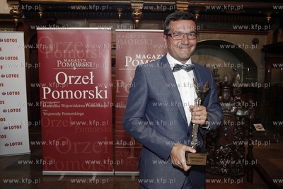 Gdansk. Dwor Artusa. Gala wreczenia Orlow Pomorskich...