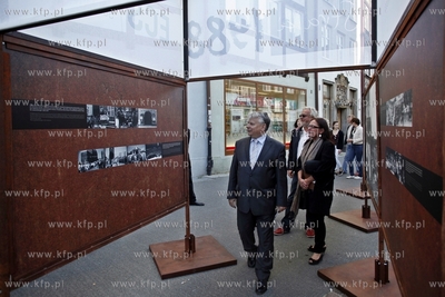 Gdansk. Wernisaz wystawy plenerowej W przededniu wielkiej...