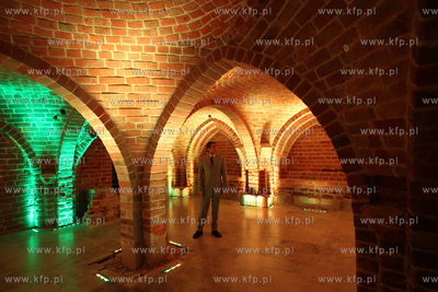 Uroczyste otwarcie Piwnicy Romanskiej z XIIIw., ktora...