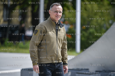 Gdynia. Centrum Operacji Morskich. Konferencja Prezydent...