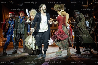 Gdańsk, Teatr Wybrzeże. Próba medialna spektaklu...